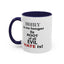 Root of Evil-Hate-Accent Coffee Mug (11, 15oz)