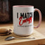 I Match Energy-Accent Coffee Mug (11, 15oz)