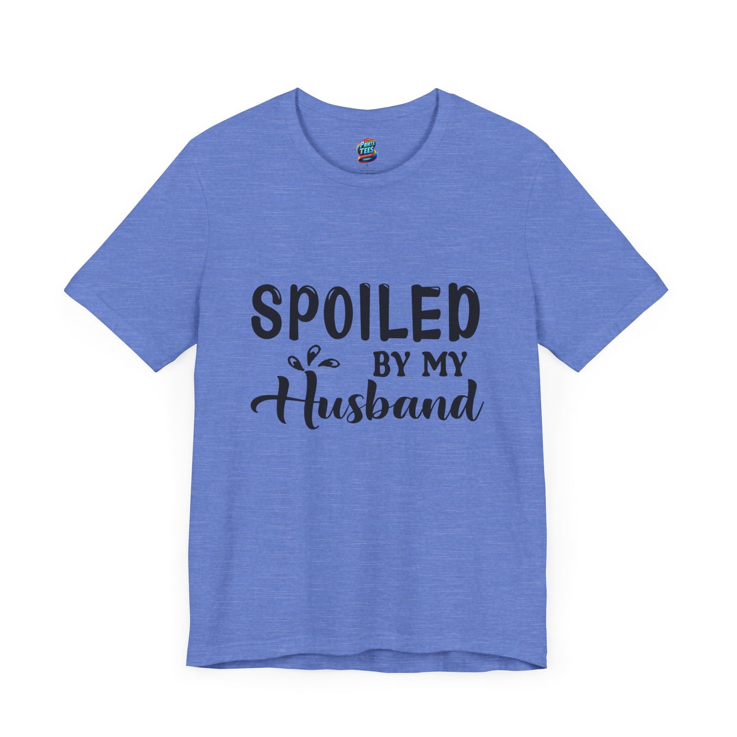 Spoiled by Husband-Jersey Knit T-Shirt