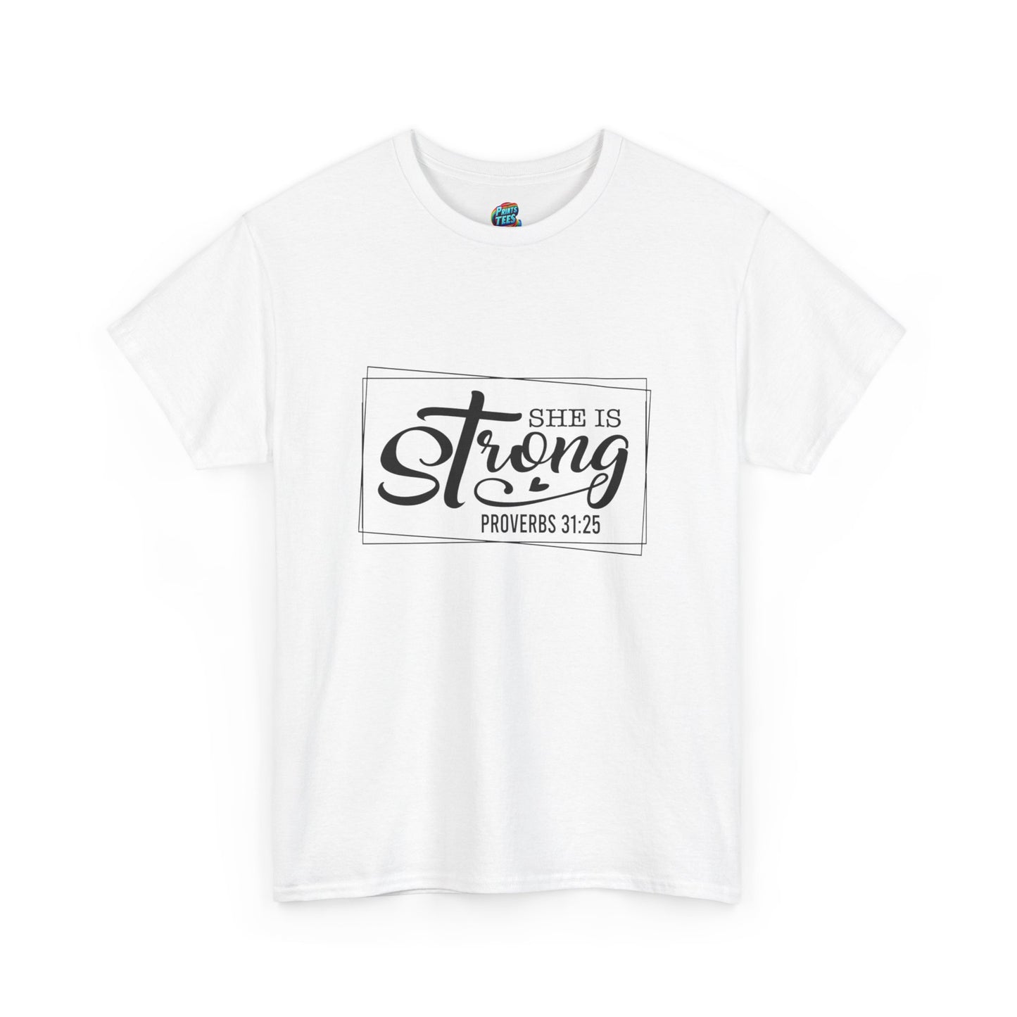 She is Strong-Heavy Cotton Classic Tee