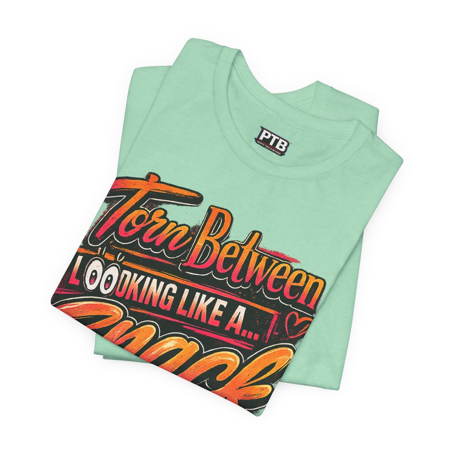 A Snack-Funny Graphic Jersey Knit T-Shirt