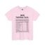 Mom-Nutritional Facts-Heavy Cotton Classic Tee