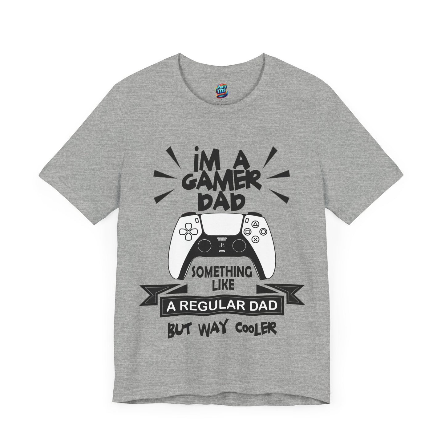 Gamer Dad-Jersey Knit T-Shirt