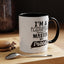 Master Peace-Black-Accent Coffee Mug (11, 15oz)
