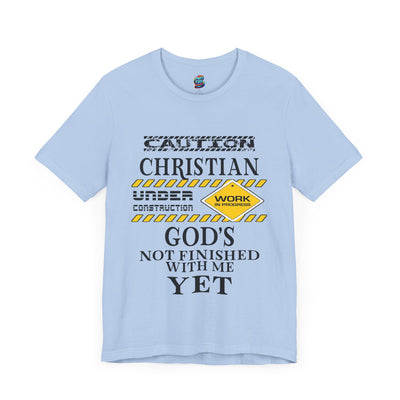 Christian Under Construction-Jersey Knit T-Shirt