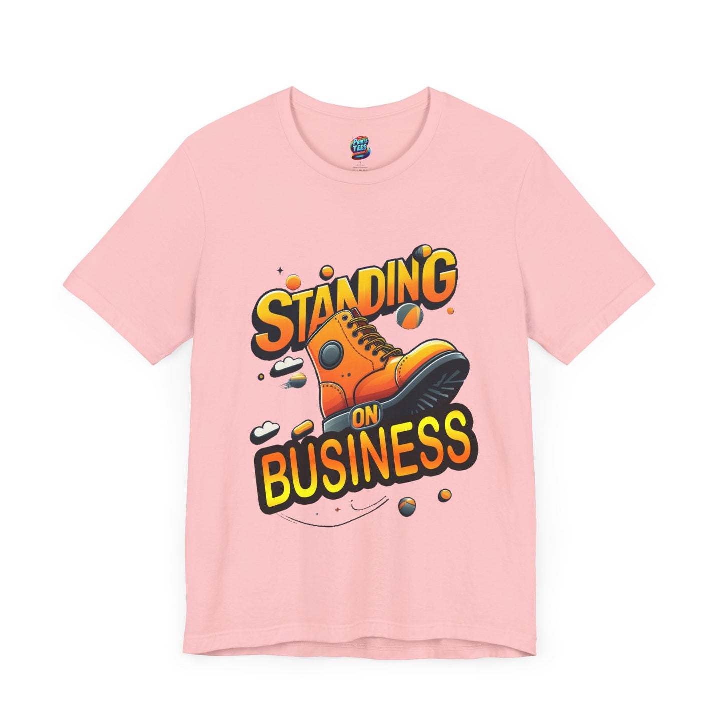 Standing on Business-Tim Boot-Jersey Knit T-Shirt