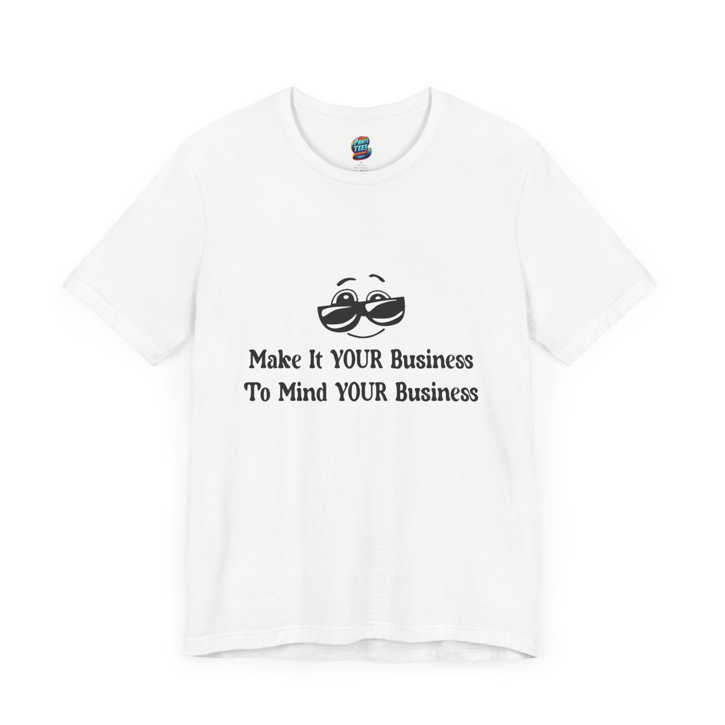 Make it Your Business-Jersey Knit T-Shirt