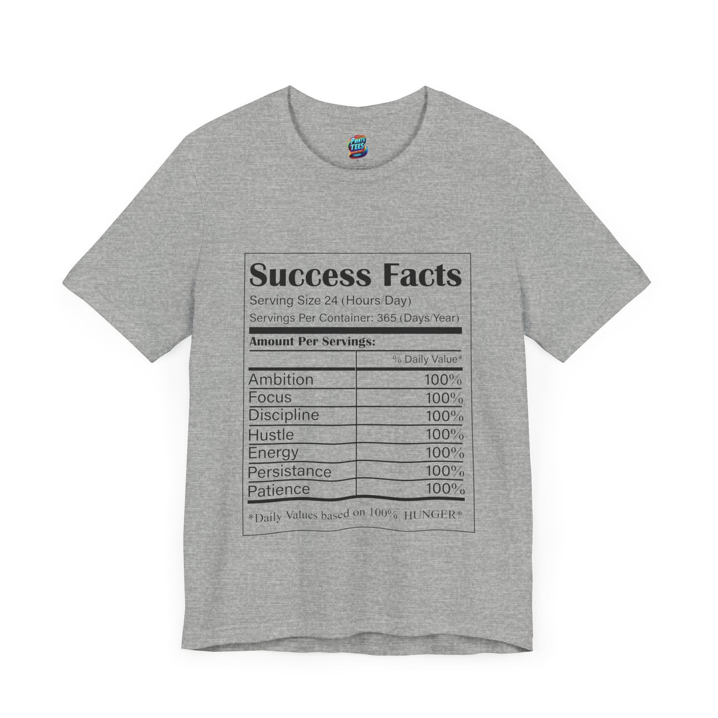 Success Facts-Jersey Knit T-Shirt