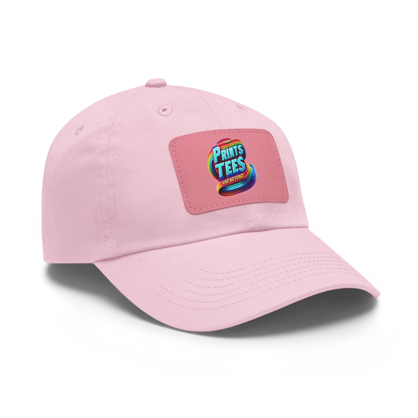 PTB-Dad Hat with Leather Patch (Rectangle)