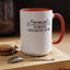 Speakerphone-Accent Coffee Mug (11, 15oz)