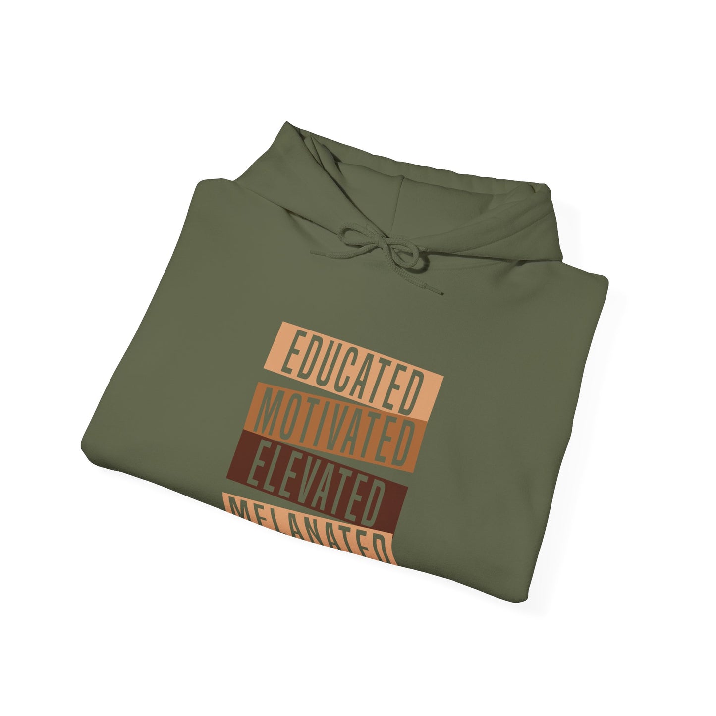 Educated Melanated-Heavy Blend™ Classic Hoodie