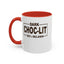 Dark Choc-Lit-Accent Coffee Mug (11, 15oz)