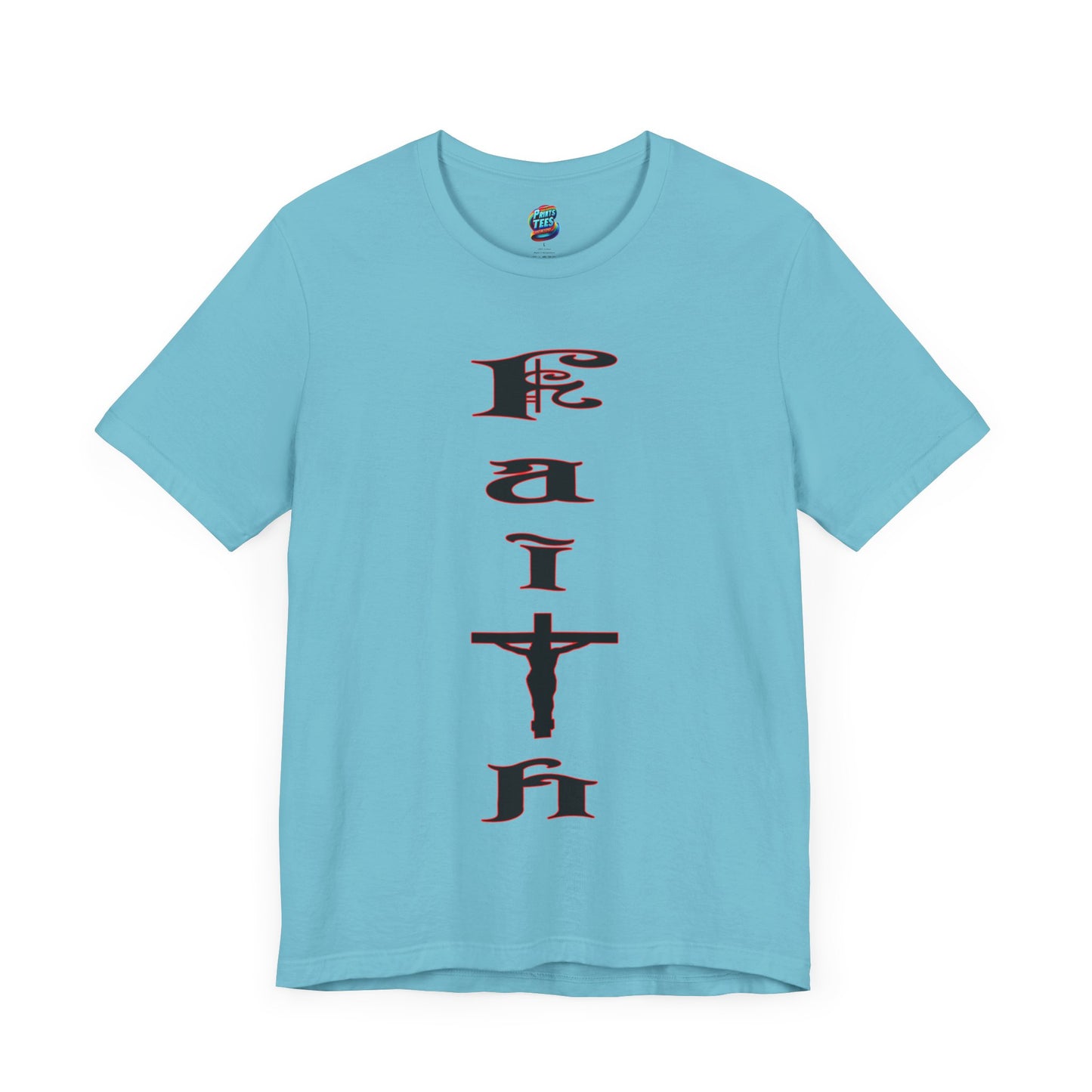 Faith-Jersey Knit T-Shirt