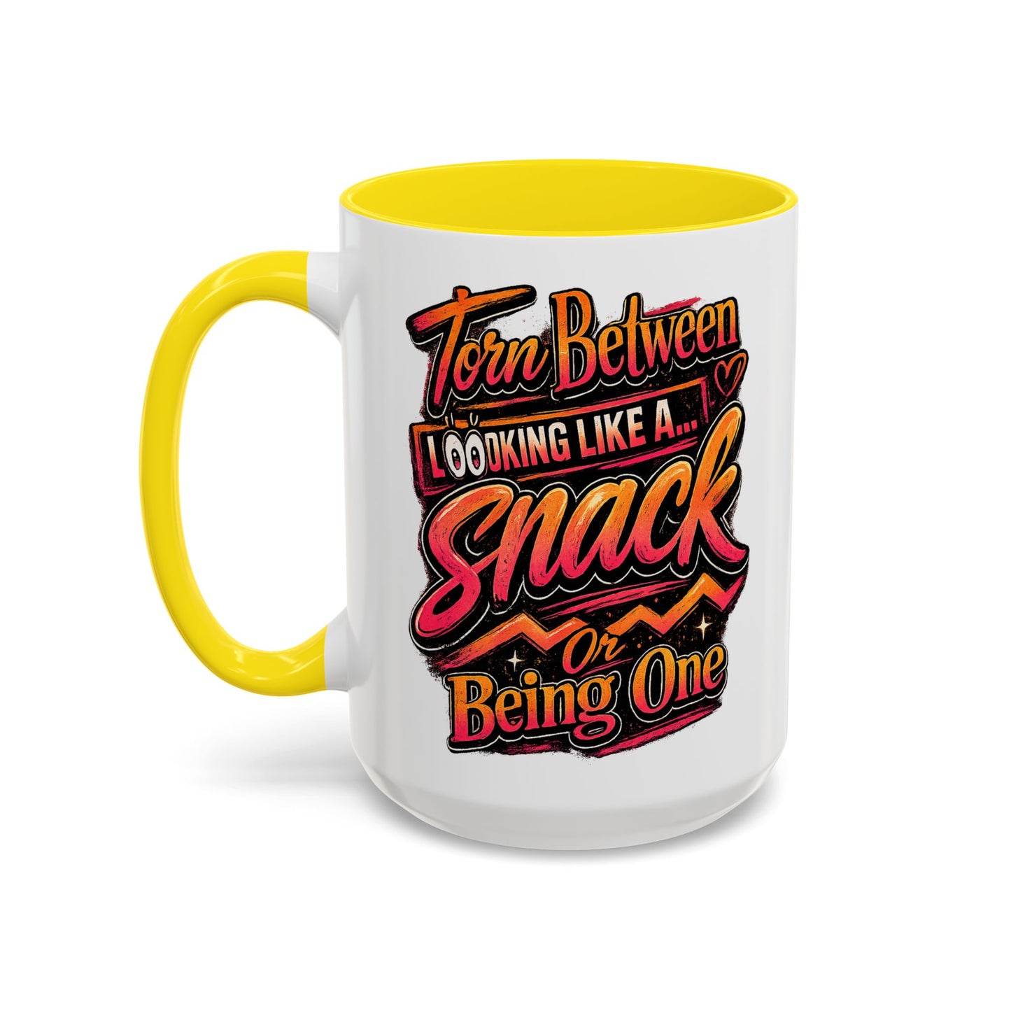 A Snack-Funny Accent Coffee Mug (15oz)