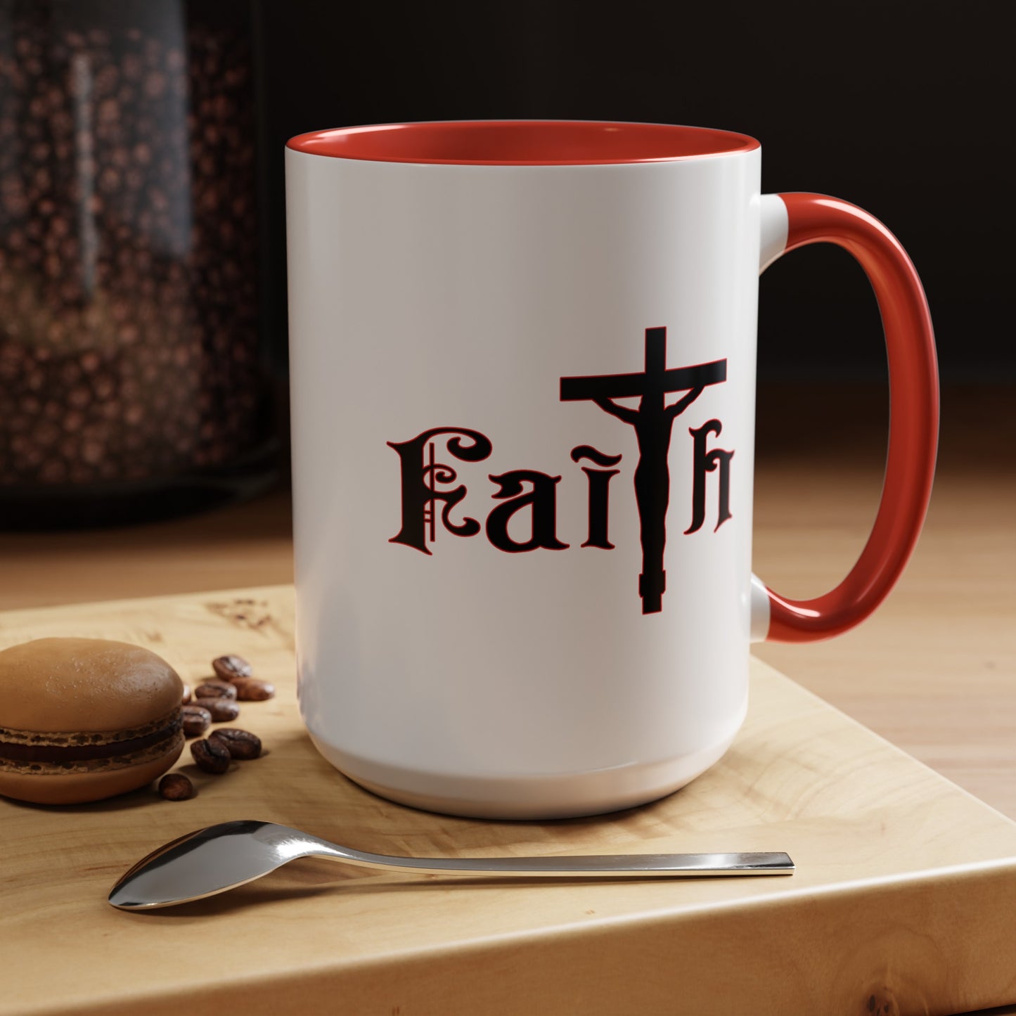 Faith-Accent Coffee Mug (11, 15oz)
