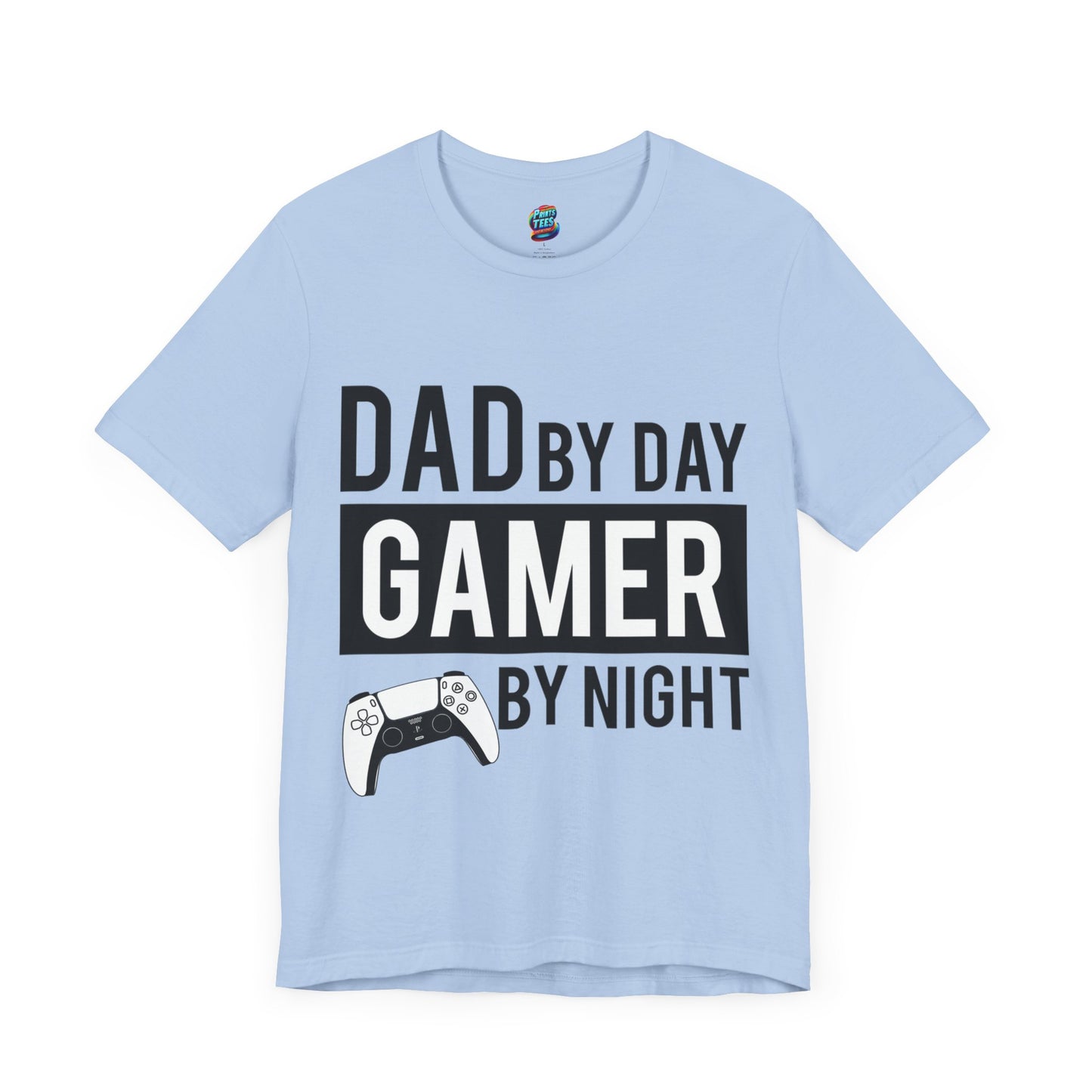 Dad by Day-Jersey Knit T-Shirt