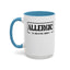 Allergic to Negative Energy-Accent Coffee Mug (11, 15oz)