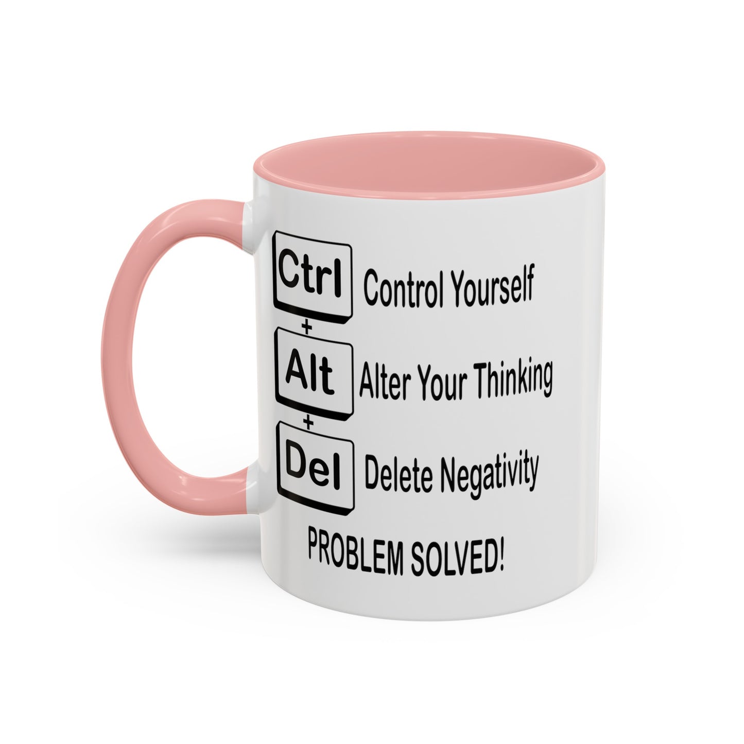 Ctrl-Alt-Del-Accent Coffee Mug (11, 15oz)