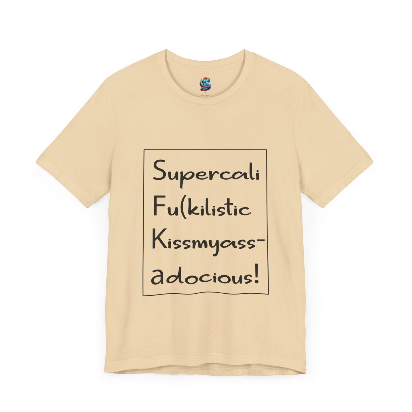 Supercalifu(kilistic-Jersey Knit T-Shirt