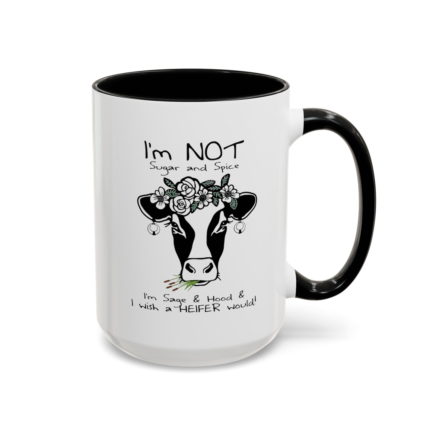 Sage and Hood-Accent Coffee Mug (11, 15oz)