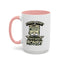 Scared Money-Accent Coffee Mug (11, 15oz)
