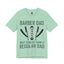 Razor Barber Dad-Jersey Knit T-Shirt