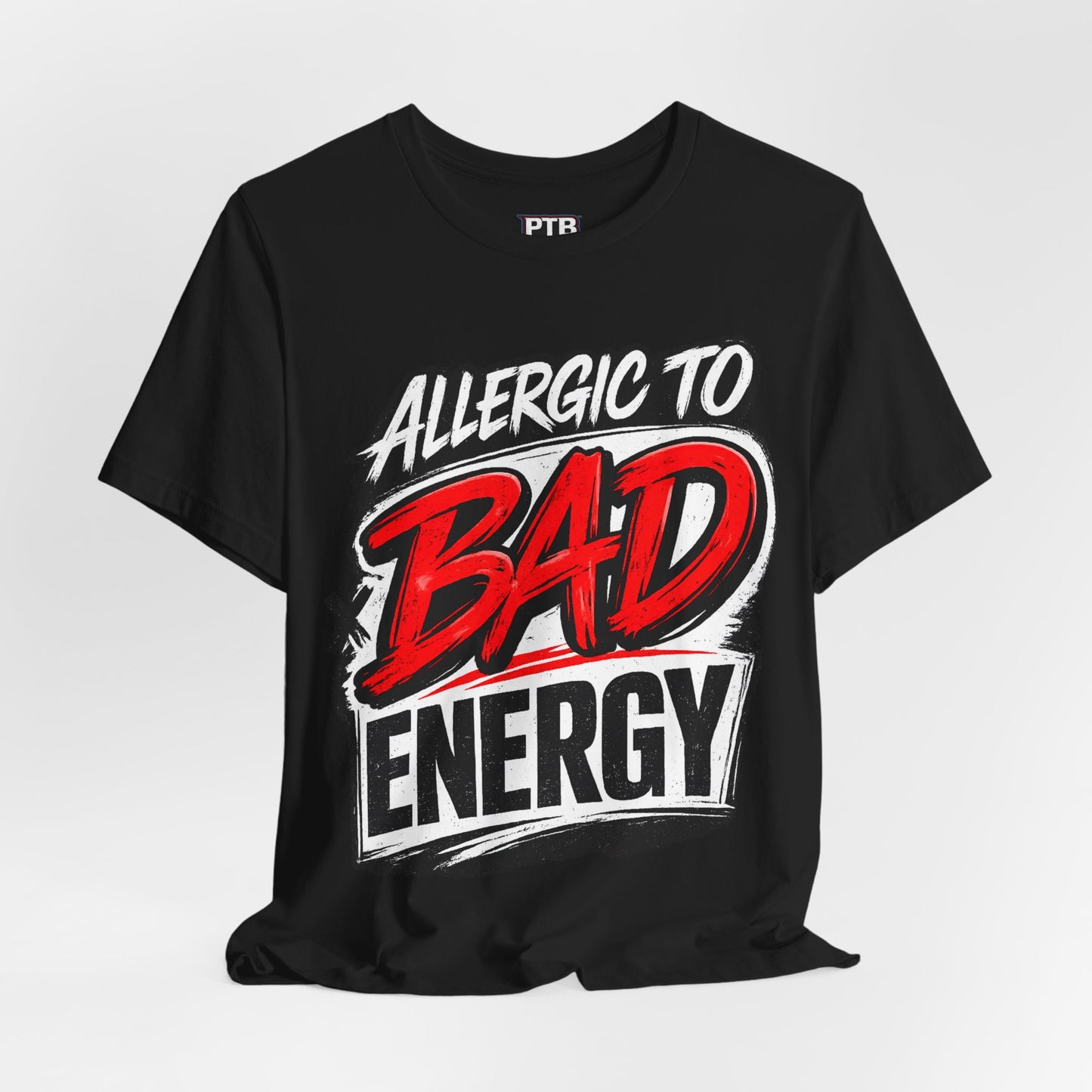 Allergic To Bad Energy-Premium Jersey Tee