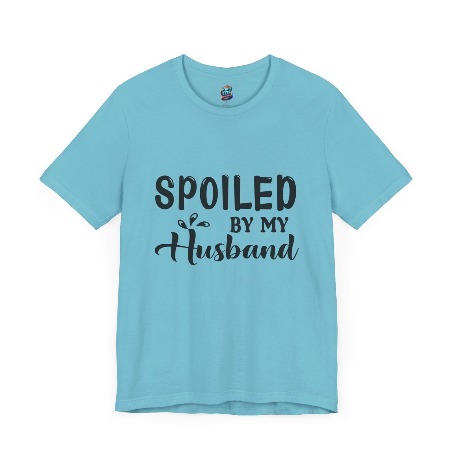 Spoiled by Husband-Jersey Knit T-Shirt