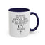 Blessed by God-Accent Coffee Mug (11, 15oz)