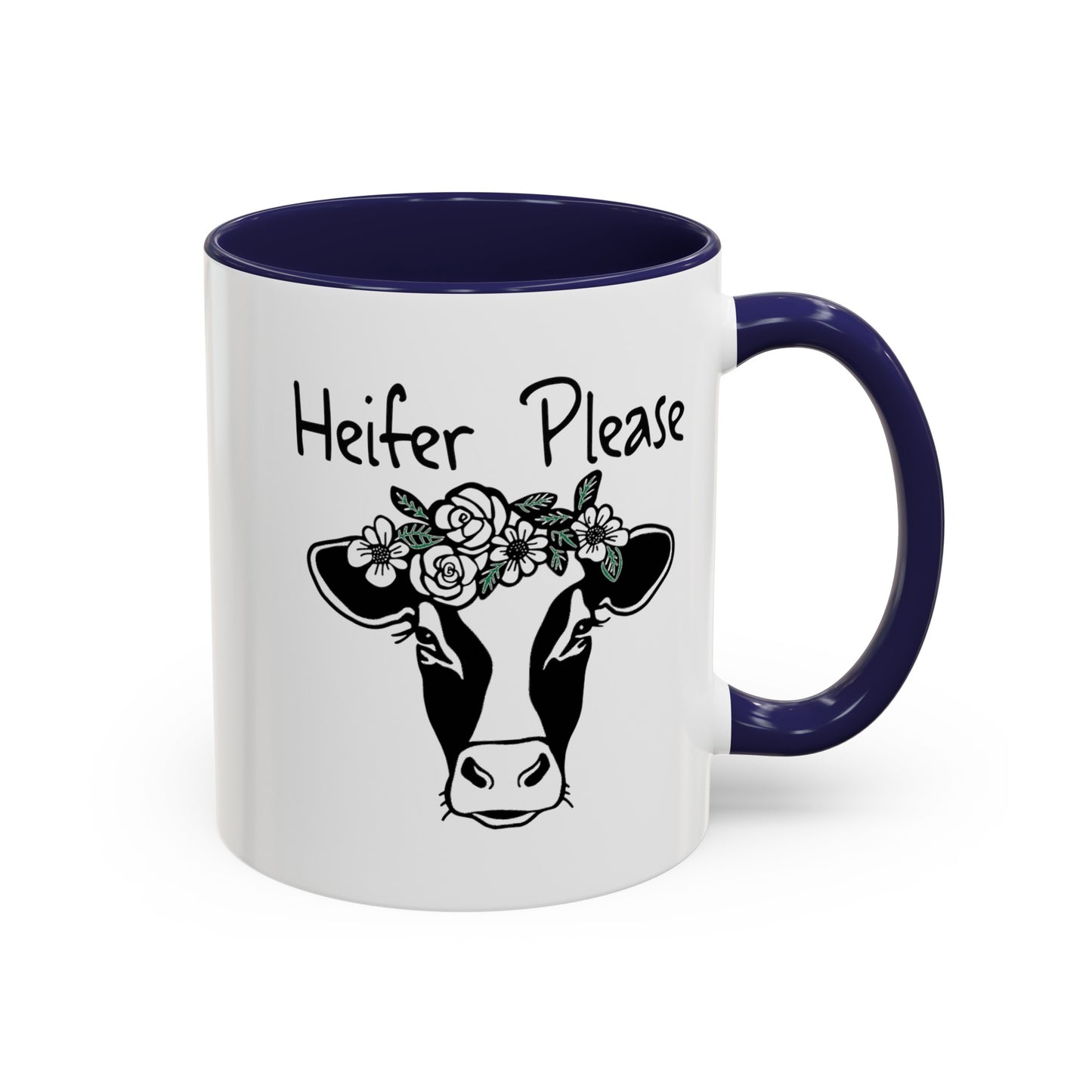 Heifer Please-Accent Coffee Mug (11, 15oz)