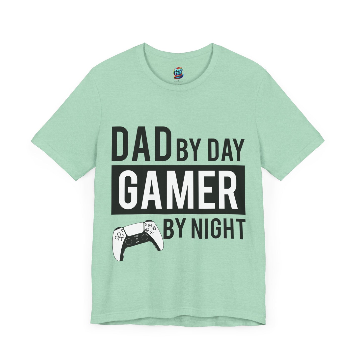 Dad by Day-Jersey Knit T-Shirt