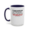 Cuss Them Out-Accent Coffee Mug (11, 15oz)