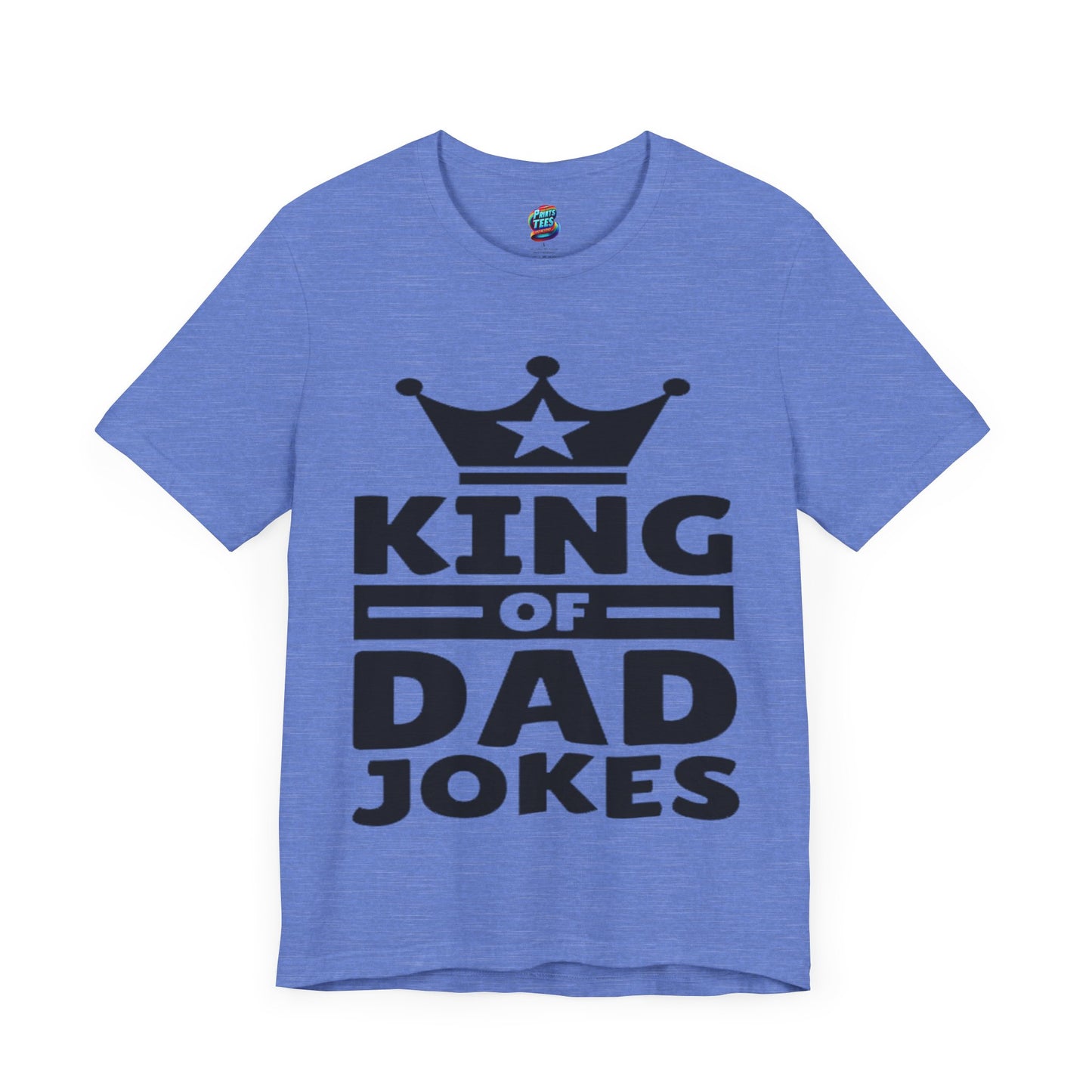 King of Dad Jokes-Jersey Knit T-Shirt