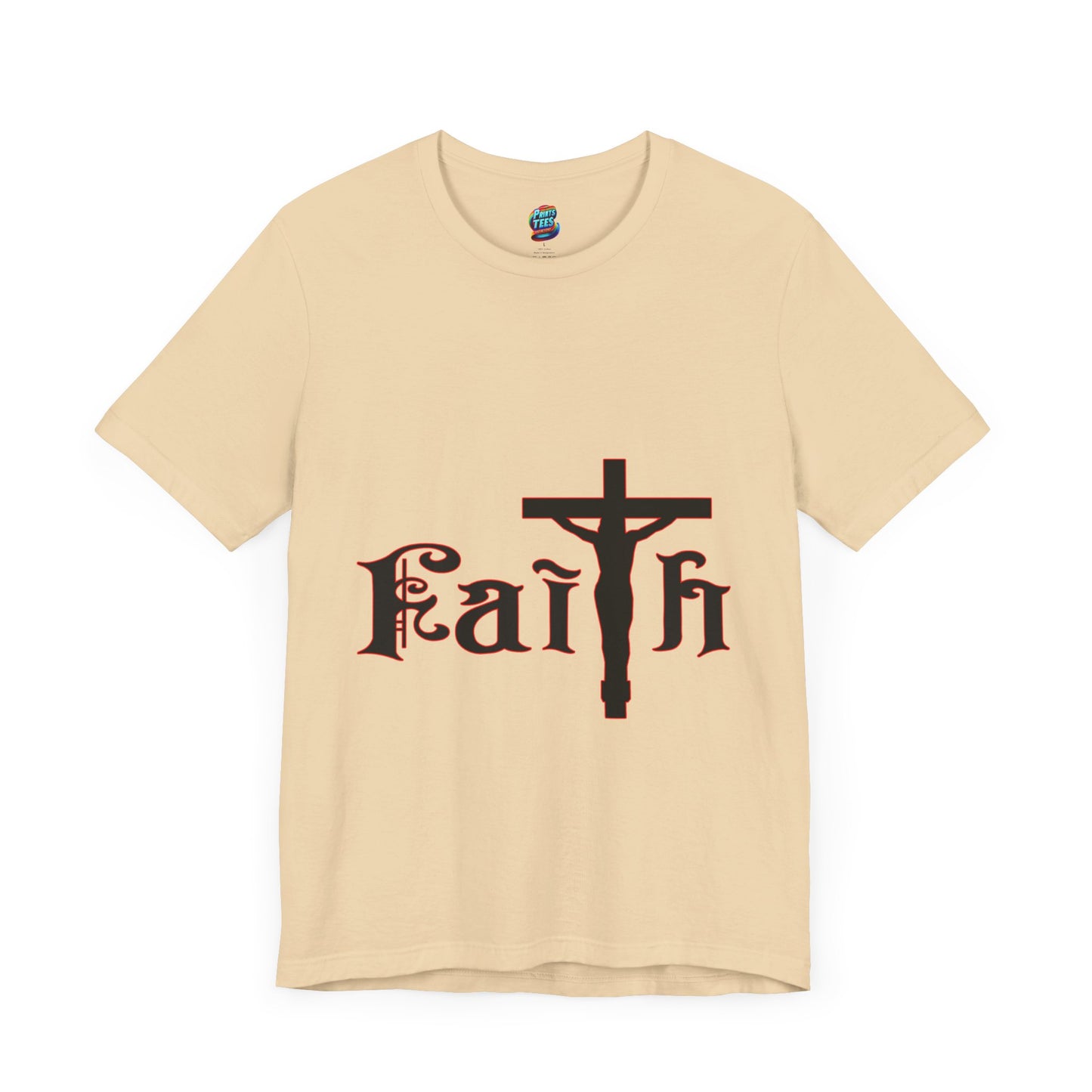 Faith-Jersey Knit T-Shirt