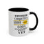 Christian Under Construction-Accent Coffee Mug (11, 15oz)