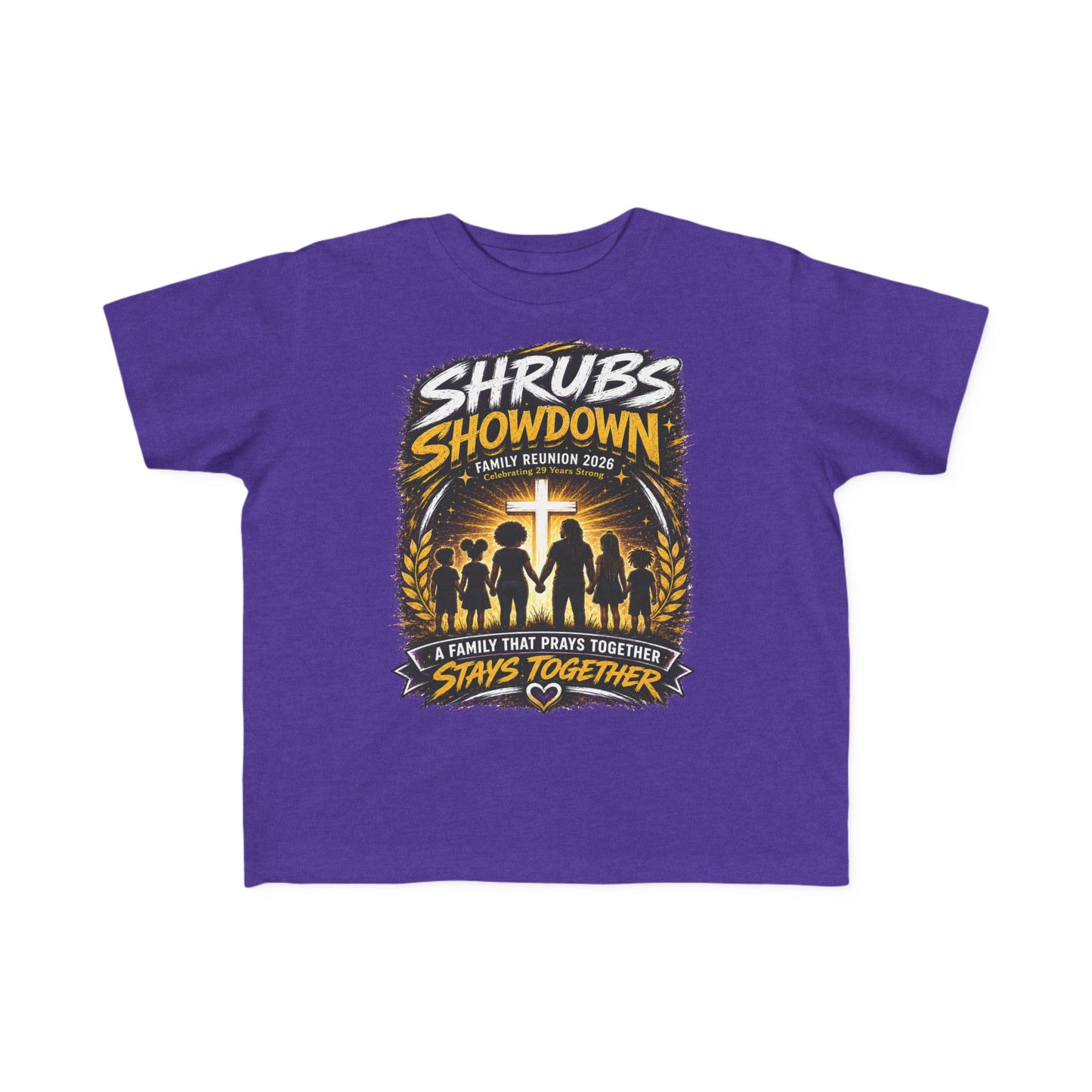 Shrubs Showdown Family Reunion Toddler Tee 2026