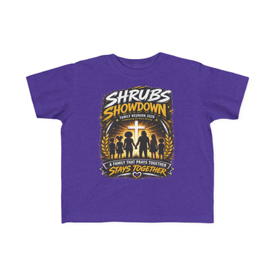Shrubs Showdown Family Reunion Toddler Tee 2026