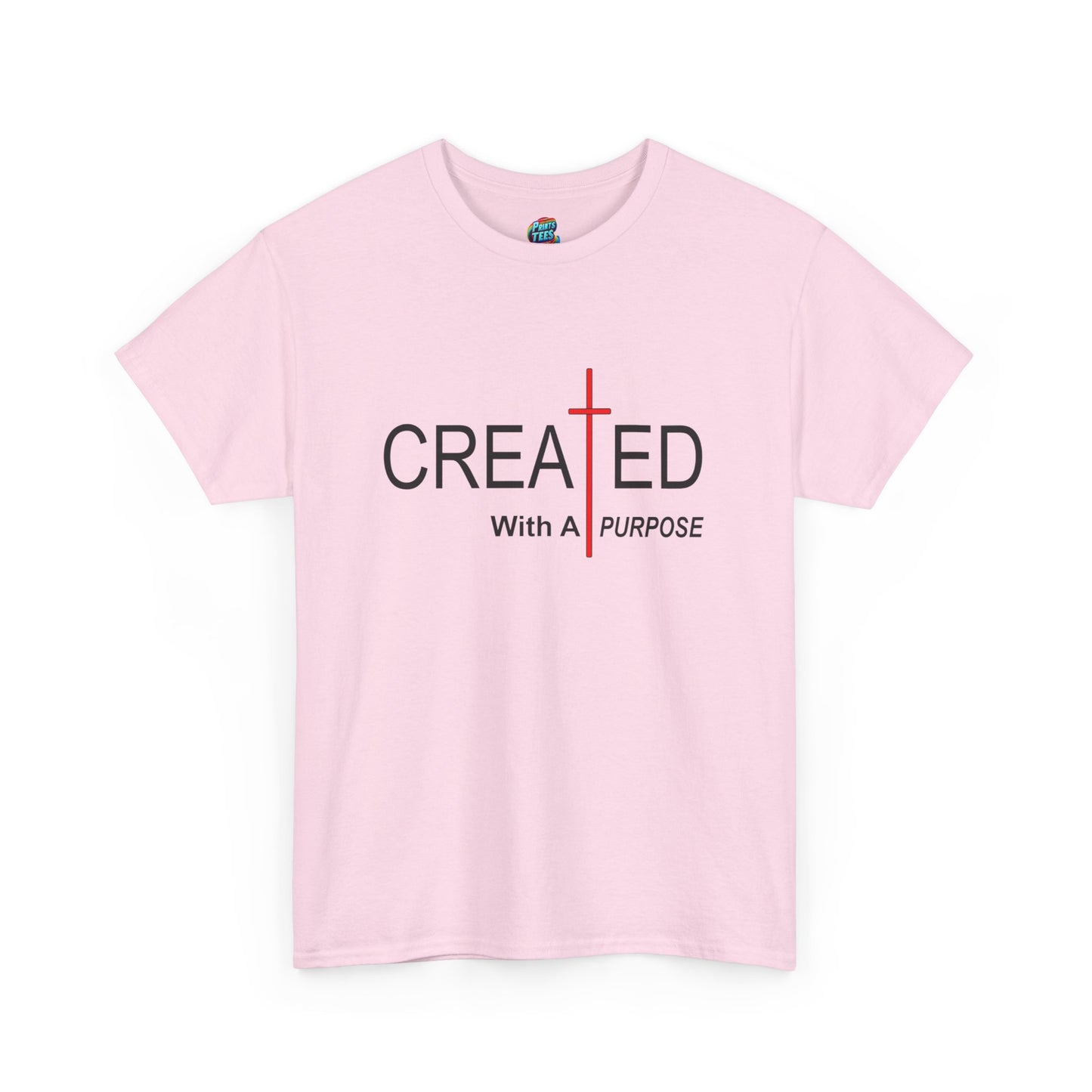 Created With Purpose-Heavy Cotton Classic Tee