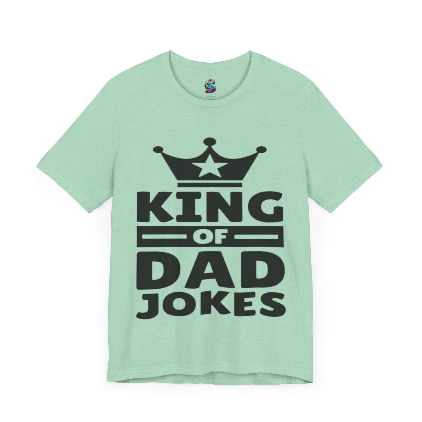 King of Dad Jokes-Jersey Knit T-Shirt