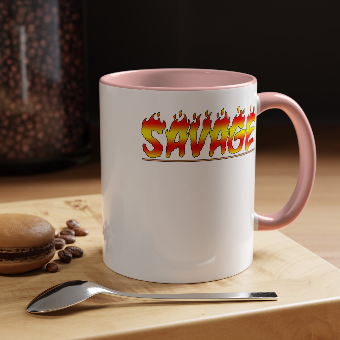 Savage Fire -Accent Coffee Mug (11, 15oz)