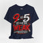 9 to 5 Is for the Weak #Hustle24/7 Premium Jersey Tee