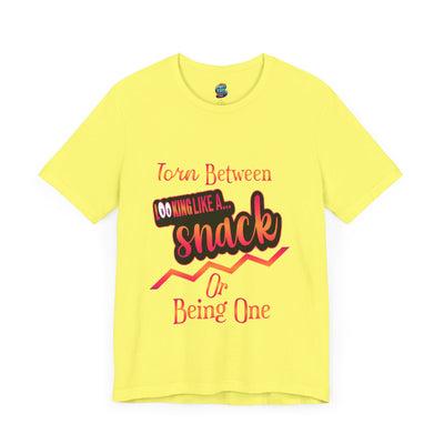 A Snack-Jersey Knit T-Shirt