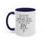 Blessed by God-Accent Coffee Mug (11, 15oz)