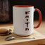 Faith-Accent Coffee Mug (11, 15oz)