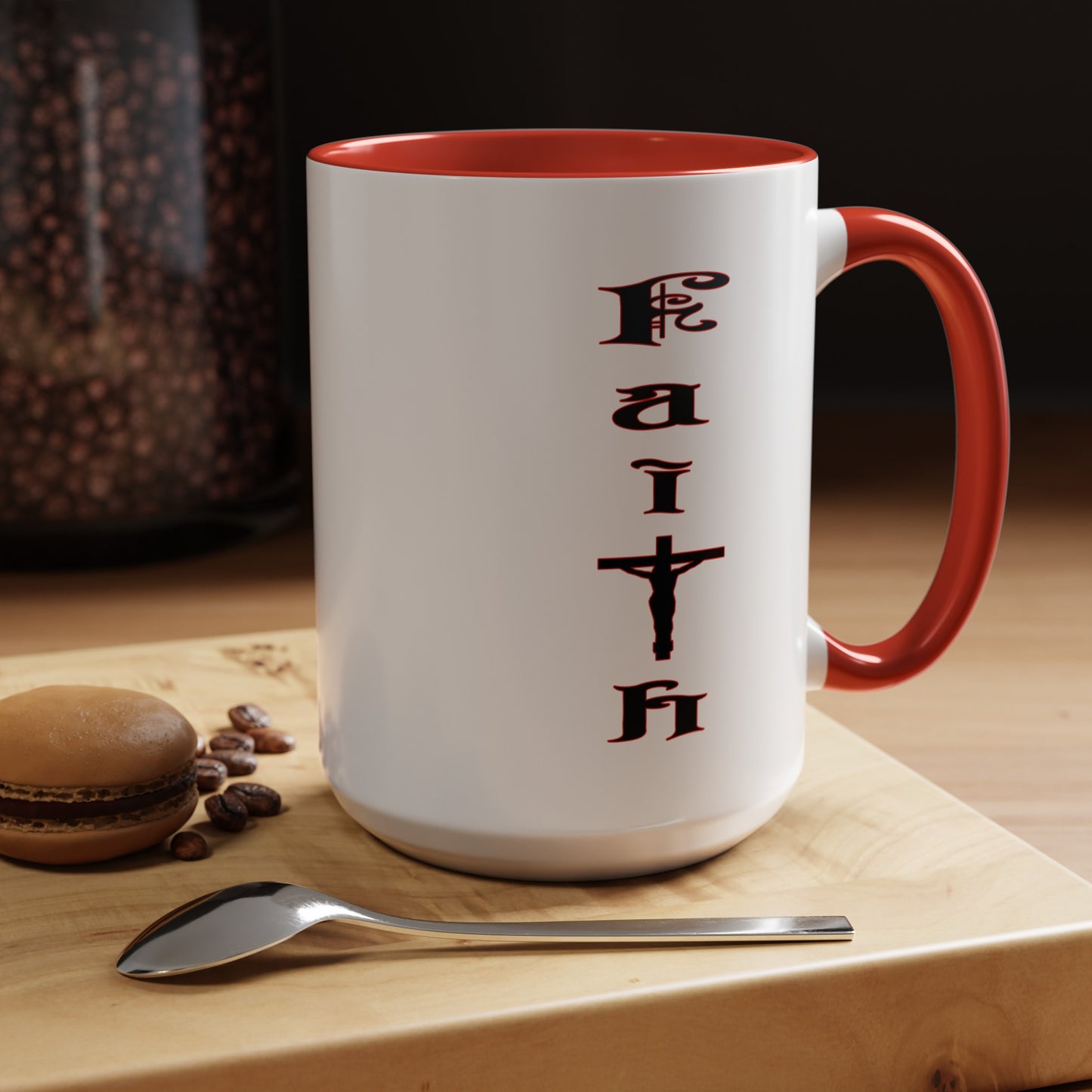Faith-Accent Coffee Mug (11, 15oz)
