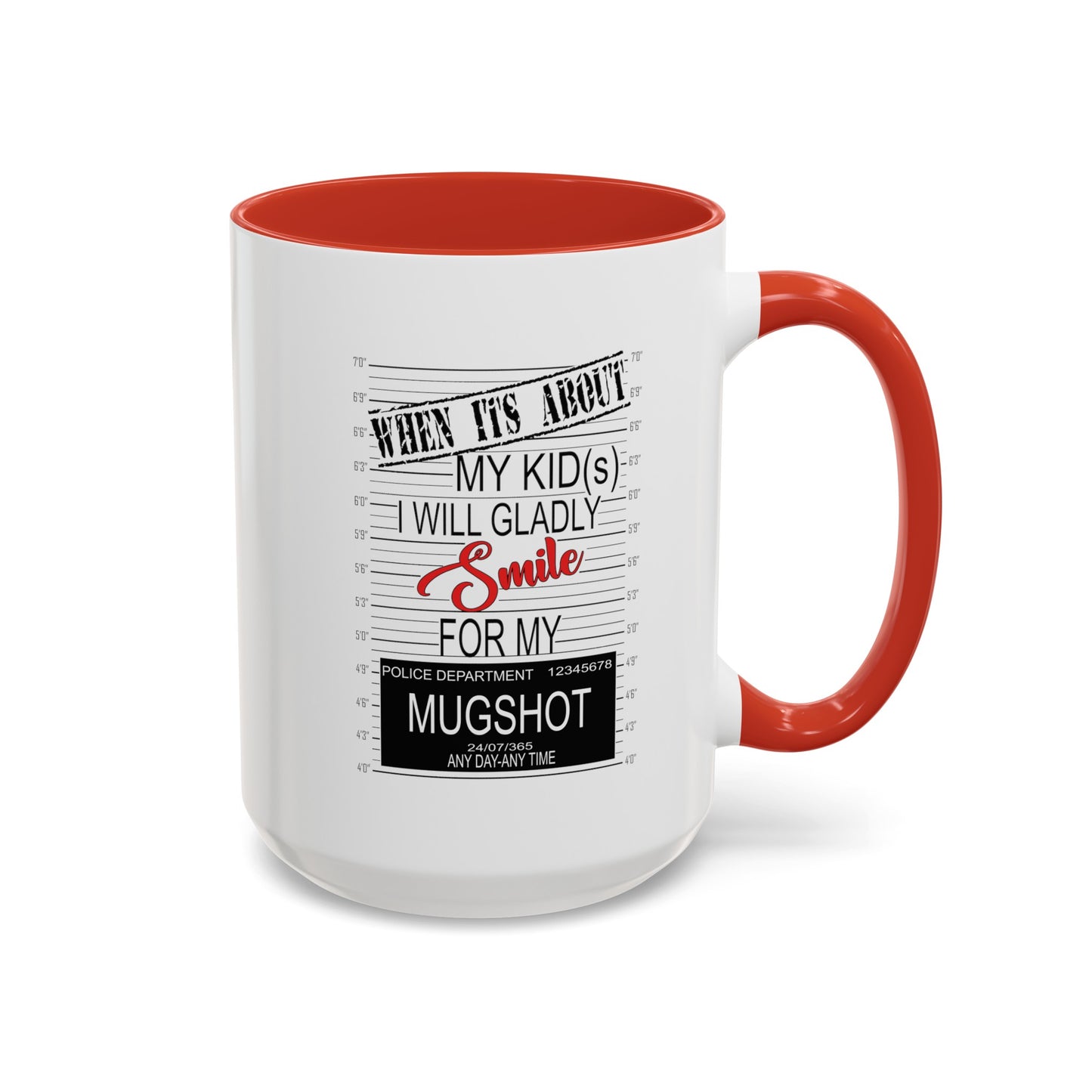 Mugshot-Accent Coffee Mug (11, 15oz)