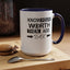Know Your Worth-Accent Coffee Mug (11, 15oz)