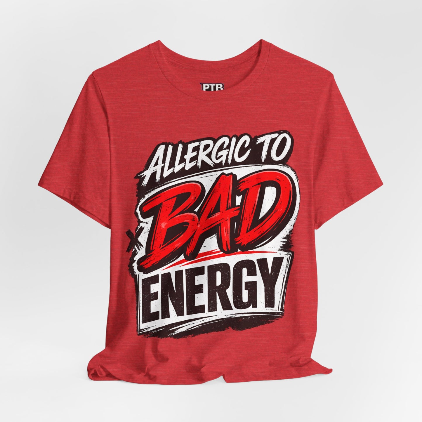 Allergic To Bad Energy-Premium Jersey Tee