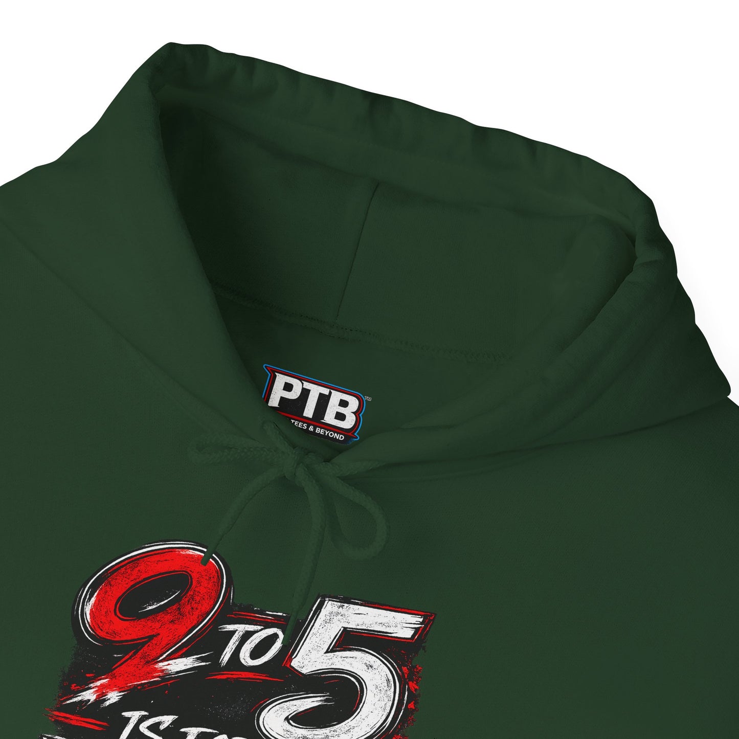 9 to 5 Is for the Weak #Hustle24/7 Heavy Blend Hoodie