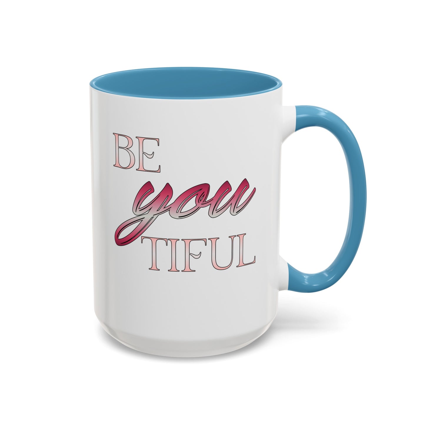Beyoutiful-Accent Coffee Mug (11, 15oz)